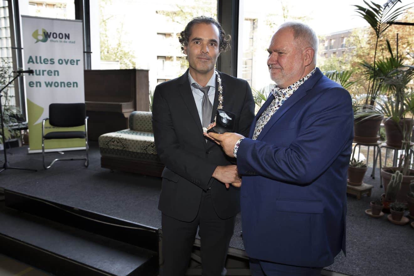 Eef Meijerman ontvangt erepenning gemeente Amsterdam