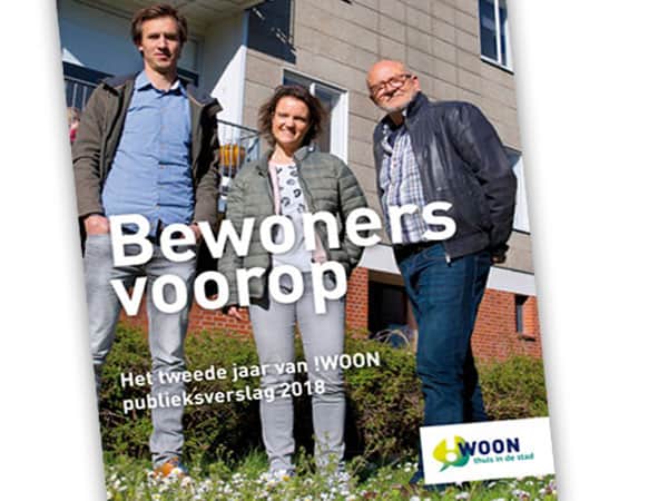 Bewoners voorop