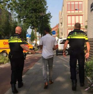 Oplichter woonruimte gearresteerd