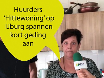 gebrek: te heet in de woning