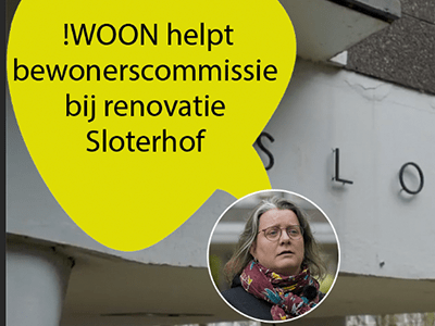 Bewoners verenigen zich voor verduurzamen Sloterhof