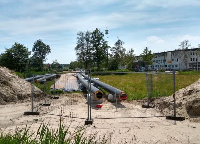 Aanleg warmtenet Riekerhaven