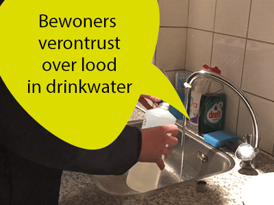 Bewoners verontrust over lood in drinkwater [video]