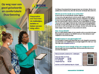 Foto bij onze folder met een stappenplan om uw woning te verbeteren