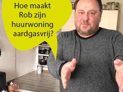 Foto bij video-interview huurder Rob