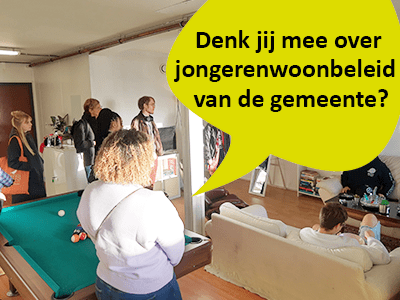 Jongeren denken mee over woonbeleid gemeente