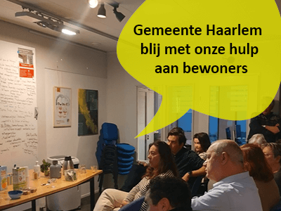 Gemeente Haarlem blij met onze hulp aan bewoners