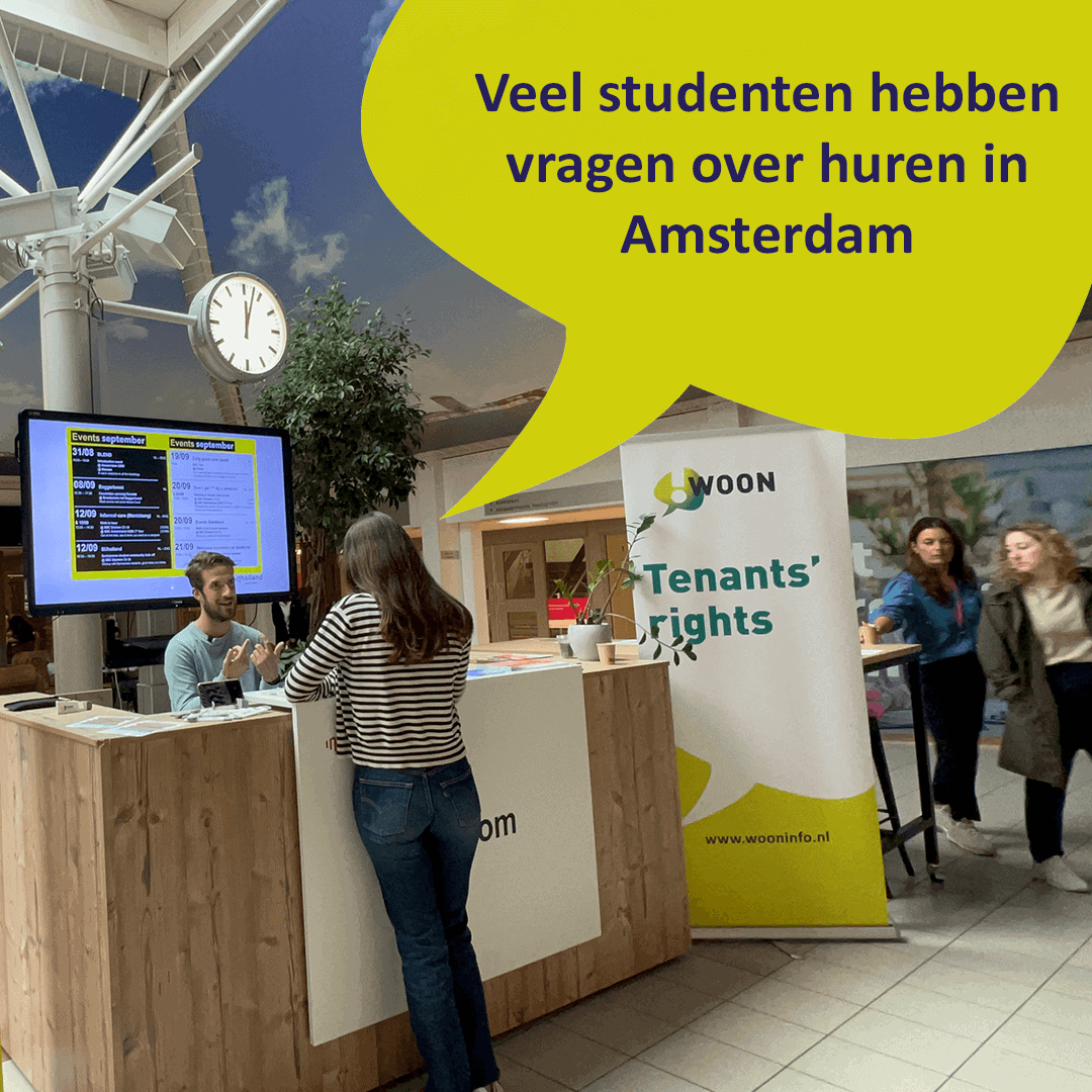 !WOON helpt studenten tijdens de Introductieweken