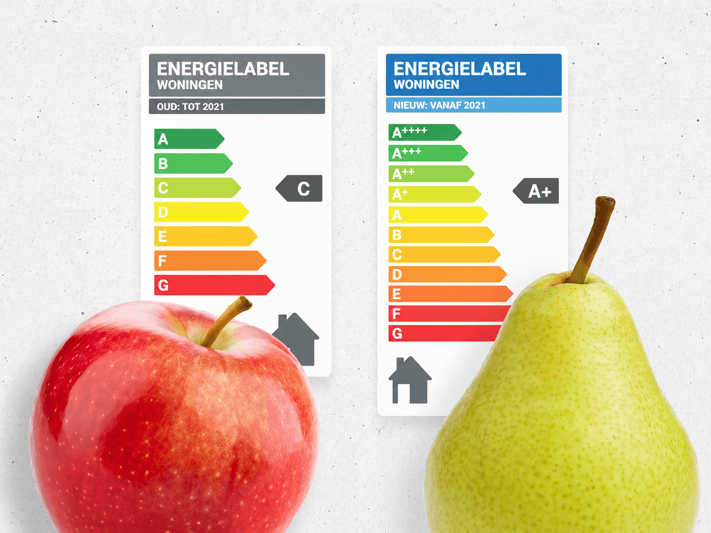 het energielabel soms net appels en peren